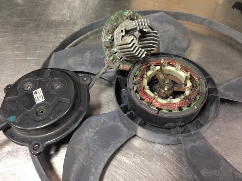 Here's what a bad Aux fan looks like